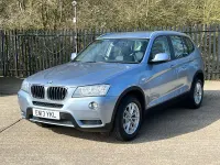 Used BMW X3 184 HP (135 kW) 2013 Blue SUV