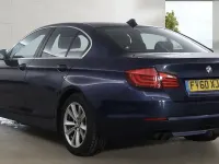 Begagnad BMW 520 2010 Blå Sedan