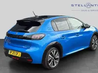 Used Peugeot e-208 GT-line 98 kW (134 HP) 2020 Blue Hatchback