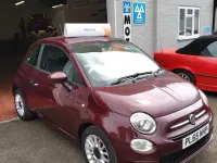 Used Fiat 500 Pop Star 69 HP (50 kW) 2016 Red Hatchback