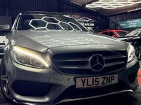 Used Mercedes C250 AMG Line Premium 204 HP (150 kW) 2015 Silver Estate