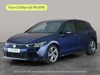 Used VW Golf VII R-line 150 HP (110 kW) 2021 Blue Hatchback