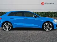 Used Audi A3 Sportback 150 HP (110 kW) 2022 Blue Hatchback