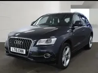 Used Audi Q5 S-line plus 190 HP (139 kW) 2016 Blue SUV