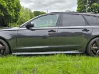 Used Audi A6 Black Edition 320 HP (235 kW) 2015 Grey Estate