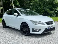 Used Seat Leon FR 184 HP (135 kW) 2015 White Hatchback