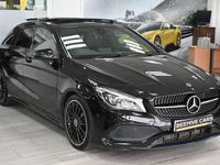 Used Mercedes CLA220 Shooting Brake AMG line 177 HP (130 kW) 2017 Black Estate
