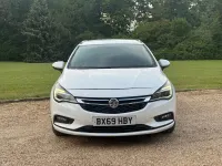 Used Vauxhall Astra Design Edition 136 HP (100 kW) 2019 White Estate