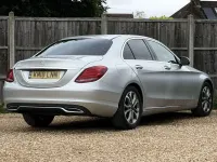 Used Mercedes C220 2018 Silver Sedan
