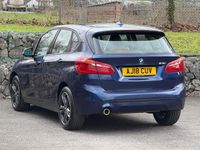 Used BMW 218 Sport Line 2018 Imperial blue metallic Estate