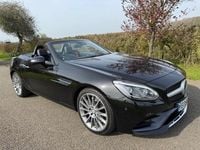 Used Mercedes SLC300 AMG line 245 HP (180 kW) 2016 Black Cabriolet