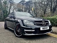 Used Mercedes C63 AMG 2012 Black Sedan