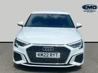 Used Audi A3 Sportback S-Line 150 HP (110 kW) 2022 White Hatchback