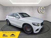 Used Mercedes GLC250 AMG line 2018 White Coupe