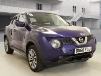 Used Nissan Juke Tekna 2018 Ink blue pearl SUV