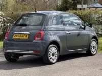 Gebraucht Fiat 500 Lounge 69 PS (50 kW) 2018 Grau Kleinwagen