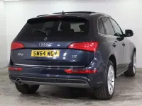 Used Audi Q5 S-line plus 177 HP (130 kW) 2014 Blue SUV
