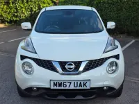 Used Nissan Juke N-Connecta 117 HP (86 kW) 2017 White SUV