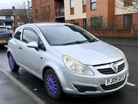 Begagnad Vauxhall Corsa 2009 Silver Halvkombi