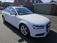 Used Audi A4 2013 White Sedan