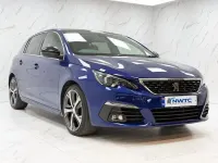 Used Peugeot 308 GT-line 130 HP (95 kW) 2018 Blue Hatchback