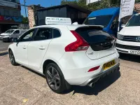 Used Volvo V40 R-Design 2015 White Hatchback