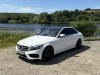 Used Mercedes C220 AMG Line Premium 170 HP (125 kW) 2014 White Sedan
