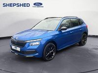 Used Skoda Kamiq Monte Carlo 115 HP (84 kW) 2021 Blue SUV