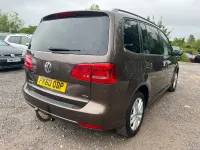 Used VW Touran SE 105 HP (77 kW) 2010 Brown MPV