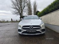 Used Mercedes A200 AMG line 150 HP (110 kW) 2019 Silver Hatchback