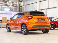 Used Nissan Micra Tekna 90 HP (66 kW) 2018 Orange Hatchback