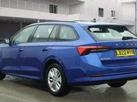 Used Skoda Octavia SE 110 HP (80 kW) 2022 Blue Estate