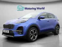 Used Kia Sportage GT-Line 134 HP (98 kW) 2021 Blue SUV