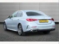Used Mercedes C300 AMG line 274 HP (201 kW) 2023 Silver Sedan