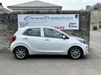 Used Kia Picanto 83 HP (61 kW) 2018 Silver Hatchback