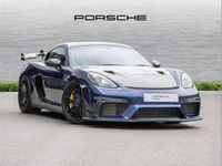 Used Porsche Cayman GT4 493 HP (362 kW) 2024 Blue Coupe