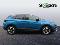 Used Vauxhall Grandland X Sport 128 HP (94 kW) 2019 Blue SUV