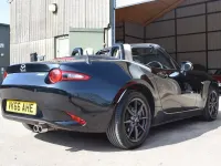 Used Mazda MX5 Inclusive 131 HP (96 kW) 2016 Black Cabriolet