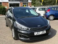 Used Kia Ceed Sportswagon 134 HP (98 kW) 2017 Black Estate