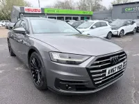 Usado Audi A8 Advanced 262 HP (192 kW) 2017 Cinzento Sedan