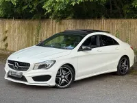 Begagnad Mercedes CLA220 AMG 2015 Vit Sedan