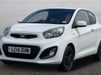 Used Kia Picanto 69 HP (50 kW) 2014 White Hatchback