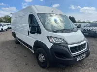 Used Peugeot Boxer 130 HP (95 kW) 2018 White Van