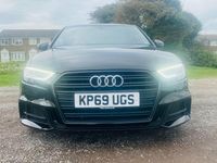 Used Audi A3 Black Edition 116 HP (85 kW) 2019 Black Hatchback