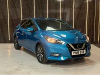 Used Nissan Micra Acenta 2019 Blue Hatchback