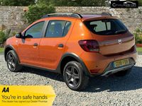 Used Dacia Sandero Stepway 90 HP (66 kW) 2018 Orange Hatchback