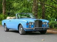Used Rolls Royce Corniche 211 HP (155 kW) 1977 Blue Cabriolet