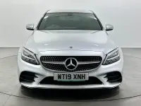 Used Mercedes C300 AMG line 258 HP (189 kW) 2019 Silver Sedan