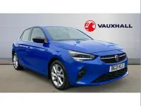 Used Vauxhall Corsa Elite 73 HP (53 kW) 2021 Blue Hatchback