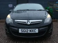 Used Vauxhall Corsa SRi 100 HP (73 kW) 2012 Black Hatchback